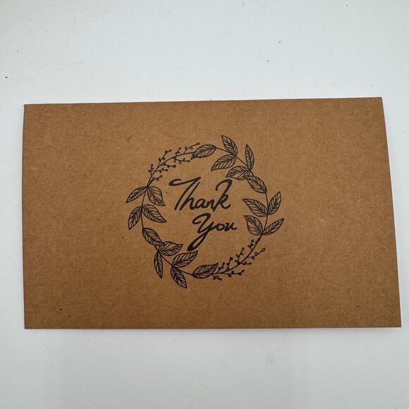 Thank You Notes Notecard Box and Envelopes 60 cards - Picture 7 of 8